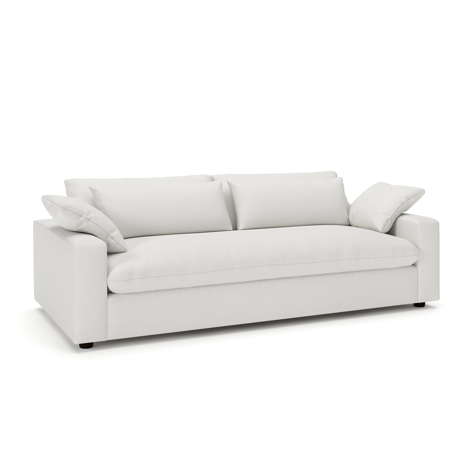 Remy 90'' Upholstered Sofa, Macarena Beige