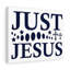 Just Jesus - Wrapped Canvas Print-78622791