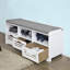 Segars Polyester Upholstered Storage Bench