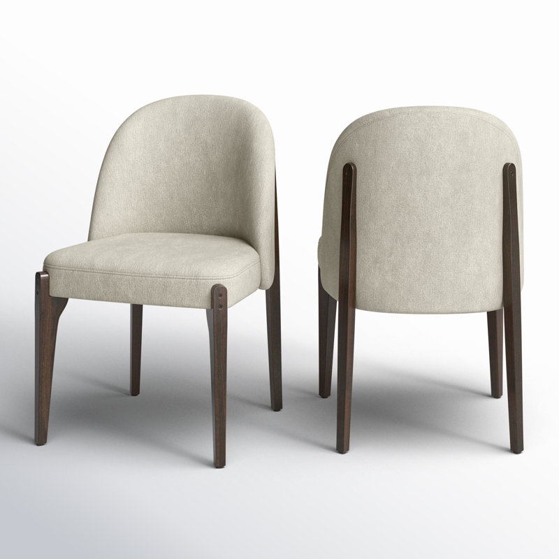 Frances Dining Chair (set of 2), Luna Gray