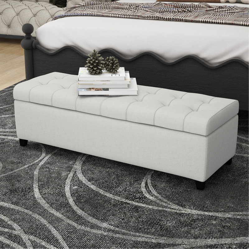 Gris moderne avec surpiqûres gaufrées et amplement d'espace de rangement élégant et pratique