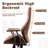 Viola High Back Swivel Ergonomic Executive Chair with Pad arms-1024156675