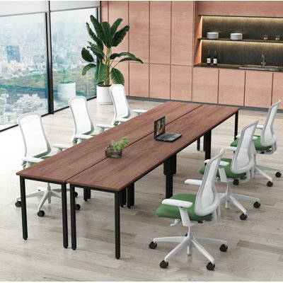 Table de conférence rectangulaire modulaire Sharle