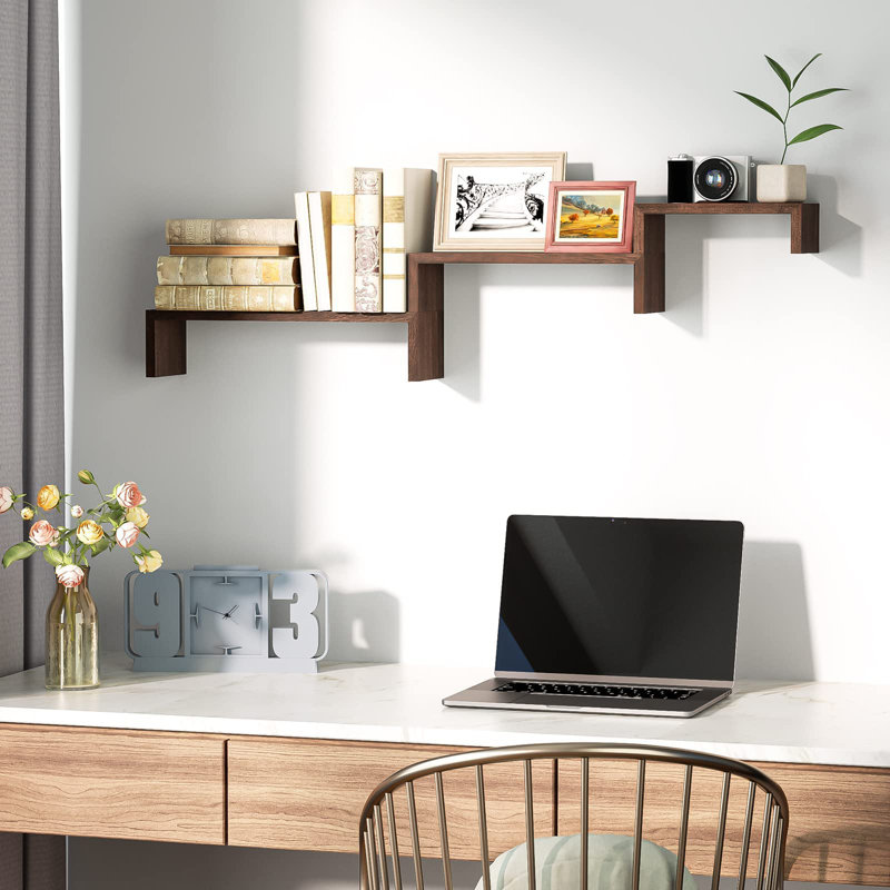 Delianys Solid Wood Floating Shelf