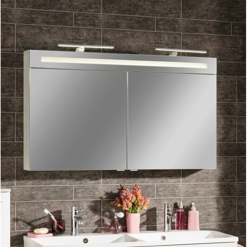B.Clever Bathroom Cabinet, White