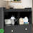 Baby Dresser Baby Changing Table, Changing Tablewith Pad, 2 Drawers and 2 Open Compartments-293375503