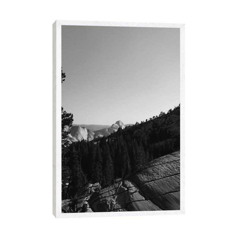 Olmsted Point, Yosemite National Park VII 1 Piece Wall Art on Canvas, 66.04cm H x 45.72cm W x 3.81cm D, White Framed