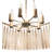 Suvak 8 - Light Dimmable Drum Chandelier