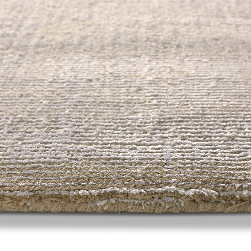 Tapis crème crocheté à la main Windridge, Rectangle 6 pi x 9 pi