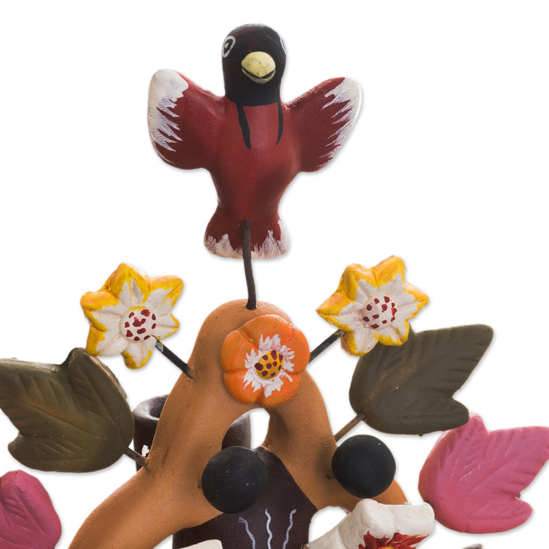 7.8'' H Ceramic Tabletop Candlestick