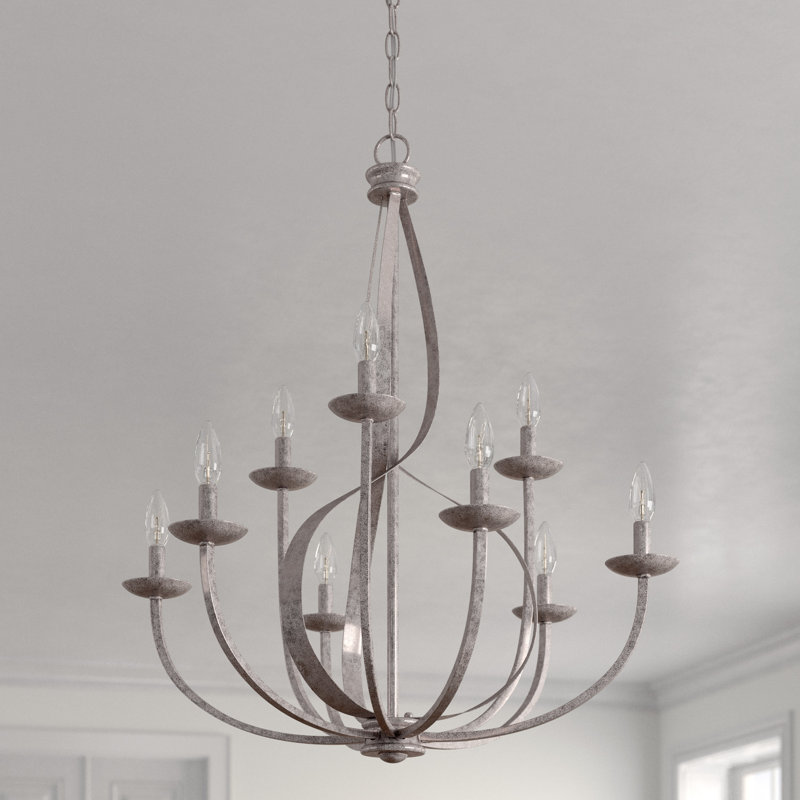 9 - Light Dimmable Classic / Traditional Chandelier