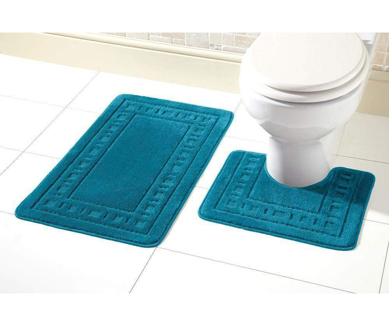 Non-Slip Bath Mat, Teal