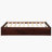 Pine Solid Wood Bed with Drawers-1569953891