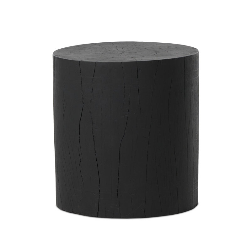 Layo End Table-Black Resin
