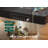 Zavira Adjustable Glass Top Metal Base Standing Desk With USB Port-1763313055
