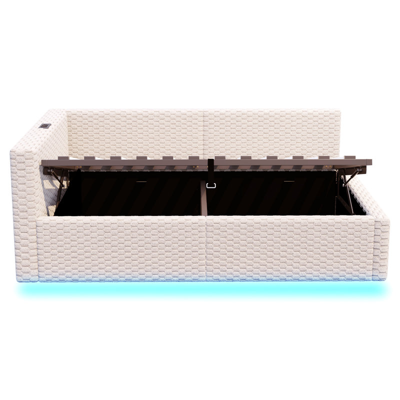 European Single (90 x 200 cm) Daybed, Beige