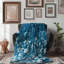Ombre floral arrière-plans - couverture Sherpa de qualité supérieure 1 pièce-101596687