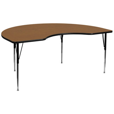 Goddard Commercial Adjustable Height Kidney Activity Table