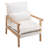 Chenille Accent Chair Armchair With Pillow-315435244-315435232
