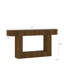 Console de 62,9 po de longueur, console rectangulaire en bois derrière le canapé, table d'entrée de ferme, couloir, salon. Table d'appoint étroite pour le salon, le vestibule, l'entrée.