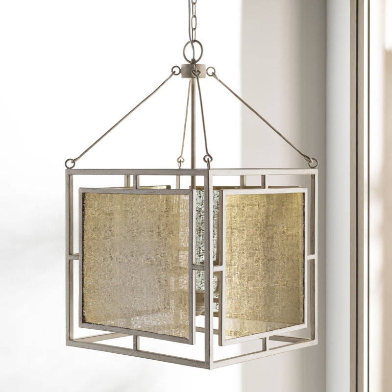 Bowra 4 - Light Single Pendant, Beige, Gold