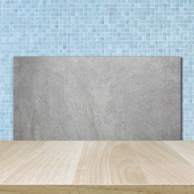 Ahlan 50cm W x 100cm L Glass Peel and Stick Panel