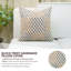 Housse de coussin en coton fabriqué à la main avec motif de blocs Fab Fabine - Kesariya-110562724