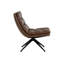 Leather Swivel Tufted Lounge Chair-177123757