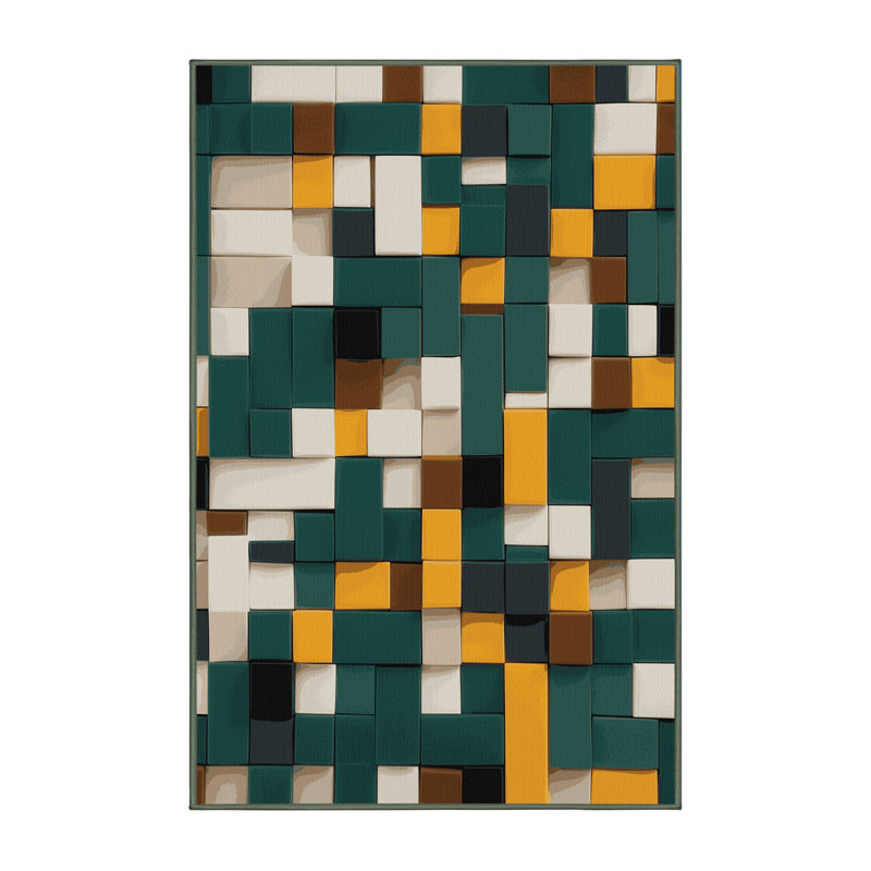 Terra Constructs Rug, Rectangle 8' x 12'