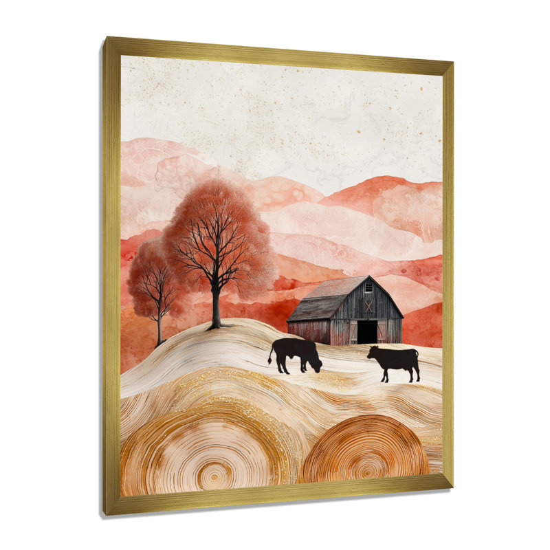Giannis - Animals Wall Art Prints, H 32 po x l 24 po, Reproduction encadrée d'une seule photo, Doré