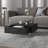 Black Wengue 1-Drawer Rectangle Coffee Table