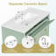 Meuble-lavabo de 36 po avec lavabo, meuble-lavabo avec tiroir rabattable, 3 tiroirs, 2 portes à fermeture en douceur, bois massif et bois aggloméré, quincaillerie dorée élégante-699068538-699068485-700940220