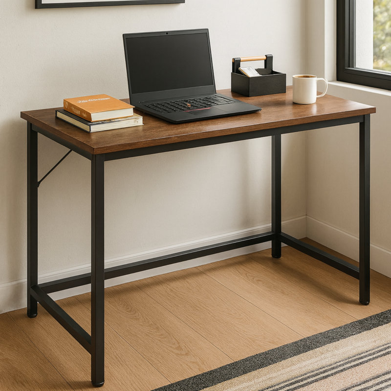Computer Desk, Rustic Brown