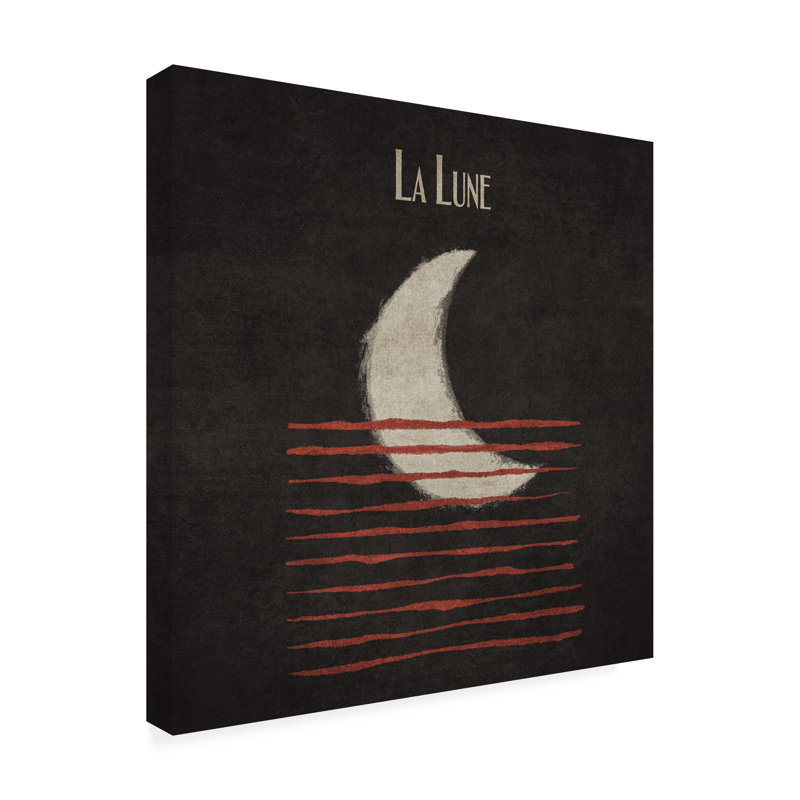 Art sur toile «Bachelor Emel Tunaboylu La Lune», H 18 po x l 18 po