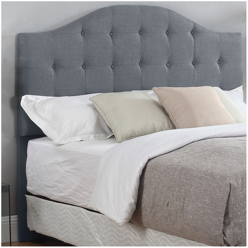 Betel Upholstered Headboard, Gray