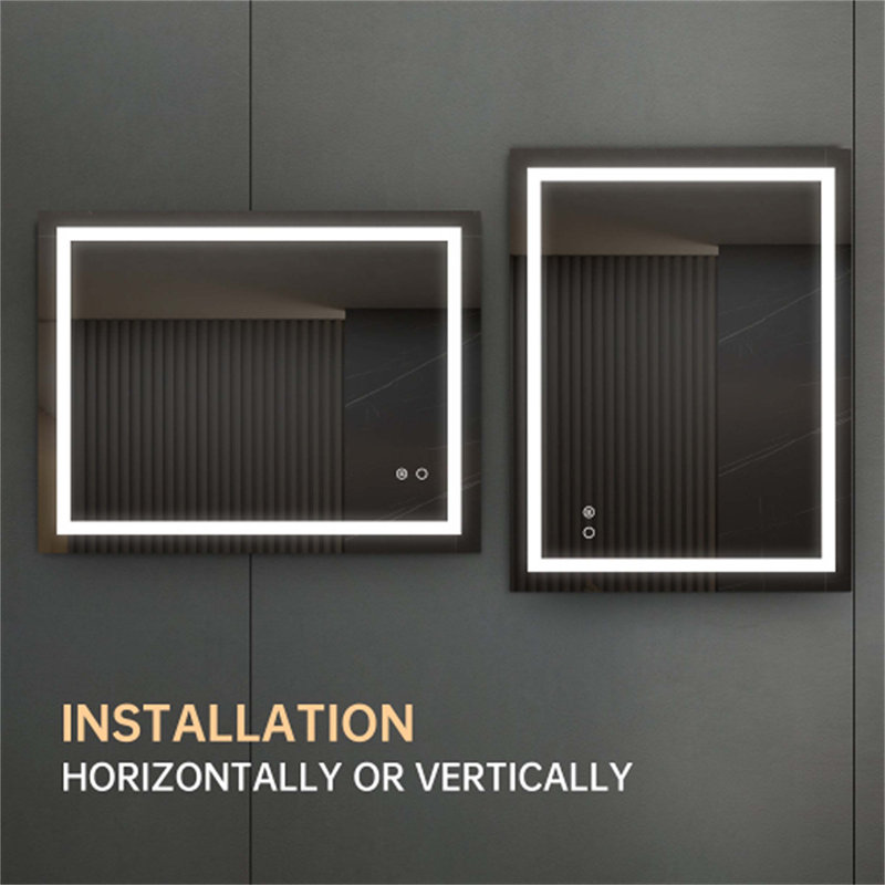 Ahmarria Lighted Mirror, 32" x 24"