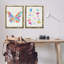 «Stay Wild Butterfly», ensemble de 2 toiles flottantes encadrées par Chen Alyesh-494801496-494801498
