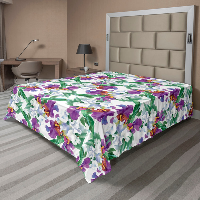Drap-housse à motif floral bohème Ambesonne