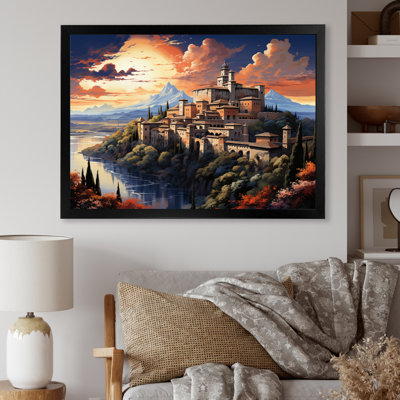 " Spain Alhambra Palace In Granadain "