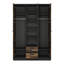 Demir 3 Door Manufactured Wood Wardrobe