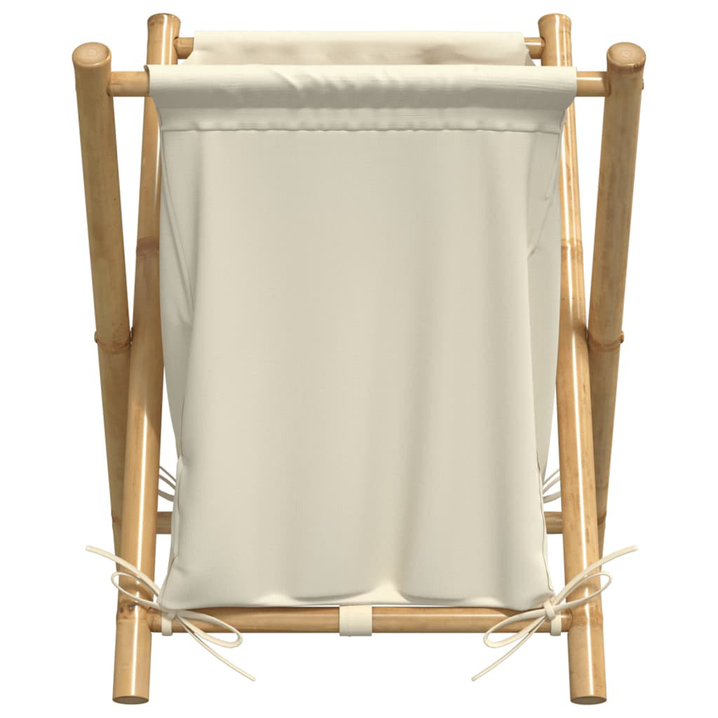 Bamboo Laundry Cart