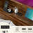 Bookcase Storage Bed, Bed Frame with Headboard and Sliding Barn Door Storage Cubbies-730193233