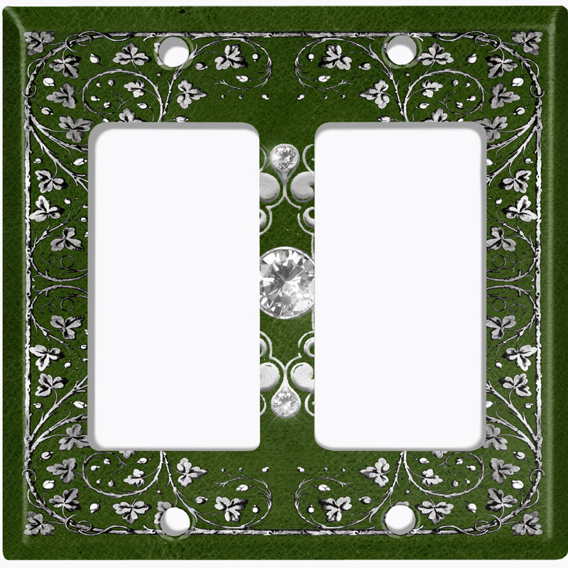 Plaque murale berçante Green