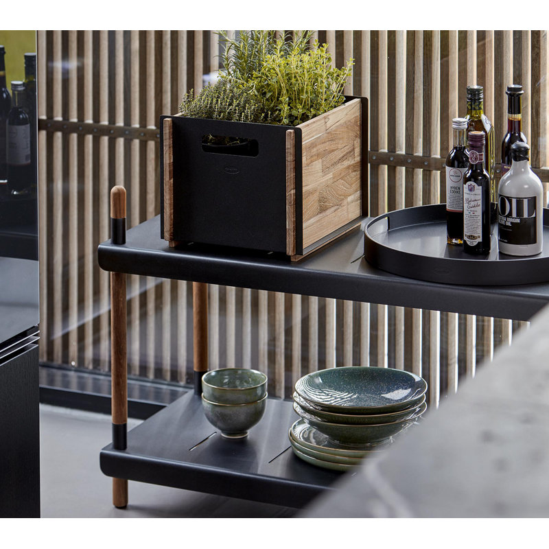 Frame Shelving Unit, 33.1" H x 39.4" W x 16.6" D, Lava Gray