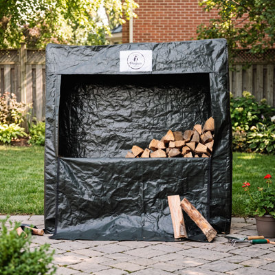 Gazebo Penguin Log Shelter In Green