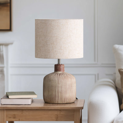 Cleofe Ceramic Table Lamp
