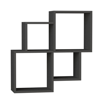 4 Piece Square Cube Shelf