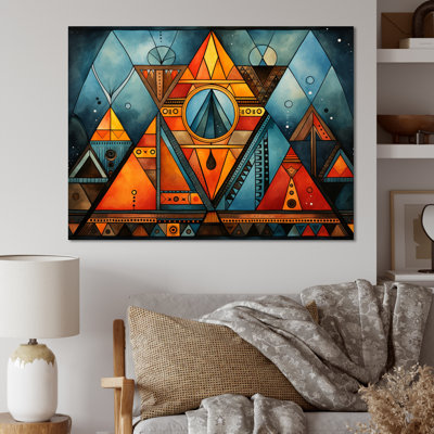 Motif tribal africain I sur toile