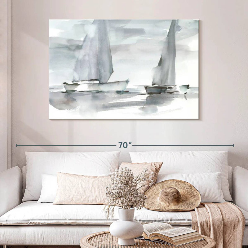 Mehar Misty Sails I, 32" H x 48" W