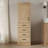 Tidworth Solid Wood Linen Cabinet, Pre-assembled, 65"H x 20"W-827981262